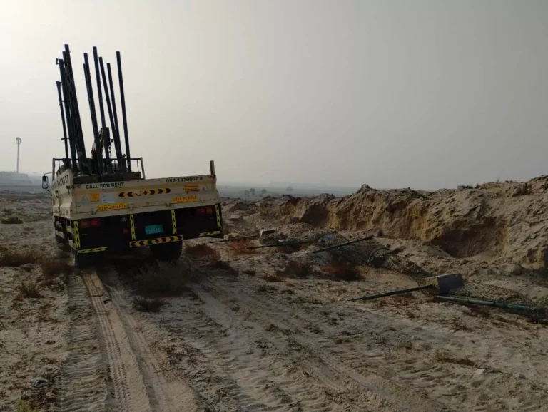 Fence foundation lifting and segregation with Hiab up at zone -3 (5)